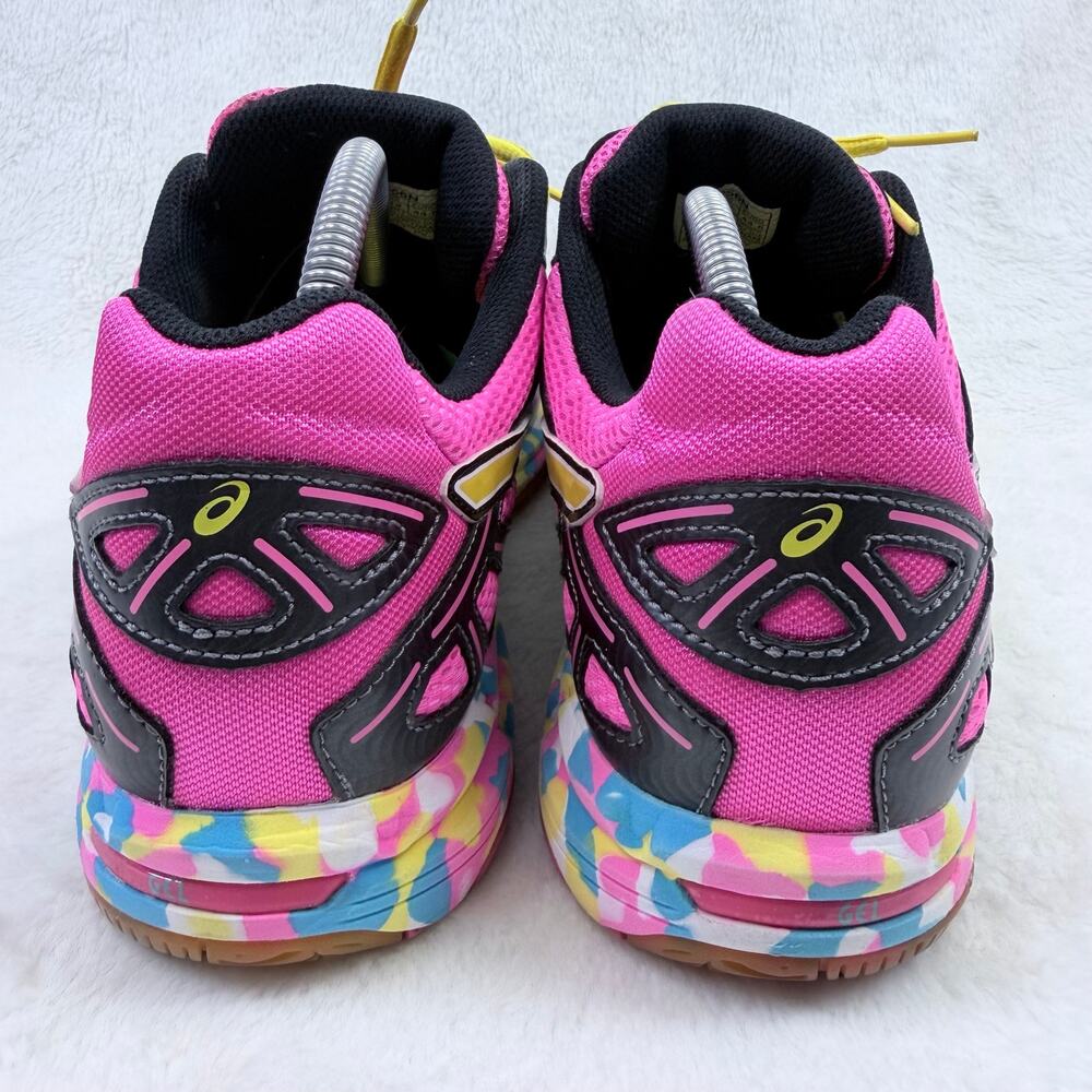 ASICS Gel Flashpoint Womens Volleyball Shoes Multi Color Size 12 B256N Athletic - Picture 4 of 9